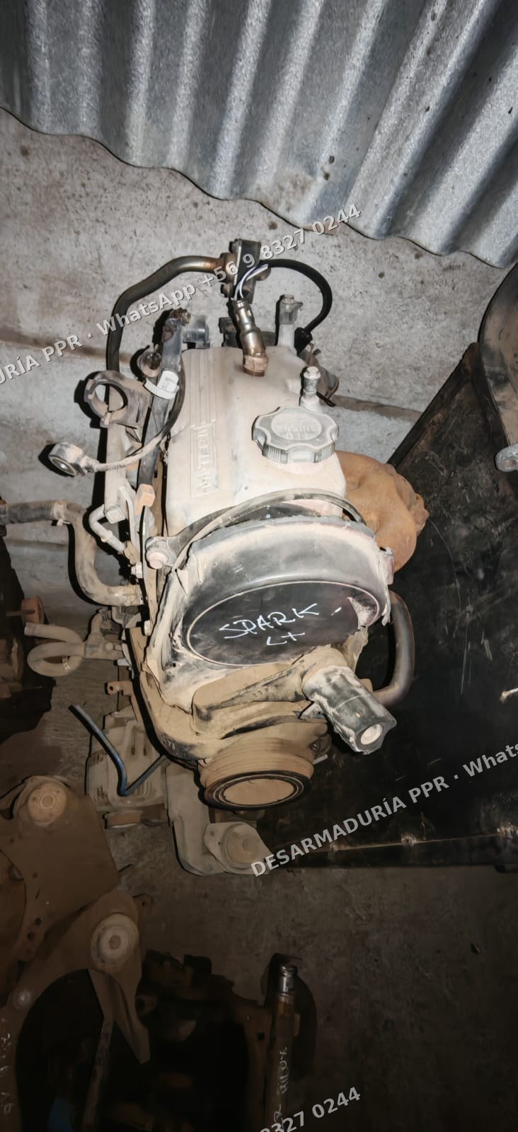Motor Chevrolet Spark LT 800cc 3 cilindros 16V 2013